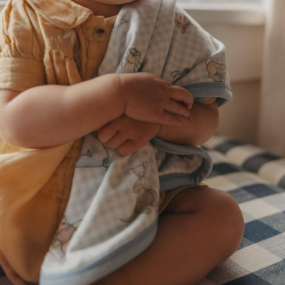 Hundred Acre Wood Three-Layer Security Blanket Set | Copper Pearl