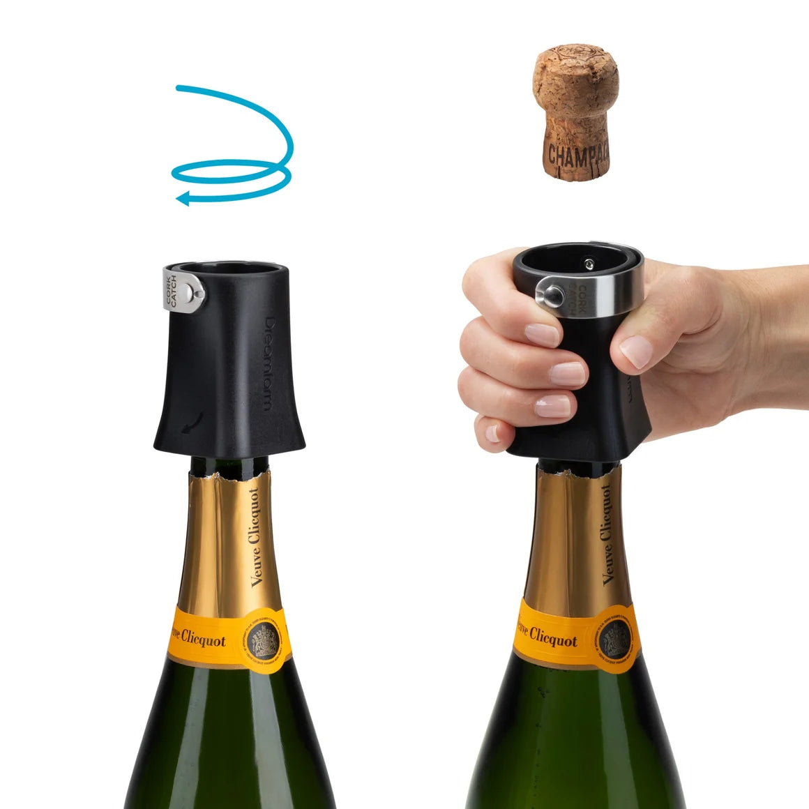 Champop® - Champagne Popper & Cork Catcher | Dreamfarm