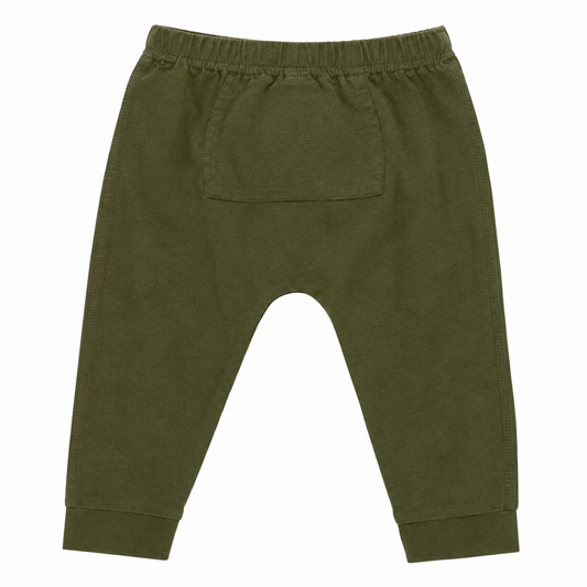Chive Corduroy Harem Pants | Angel Dear