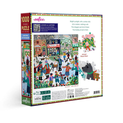 Christmas In the Square Puzzle (1000 Piece) | Eeboo