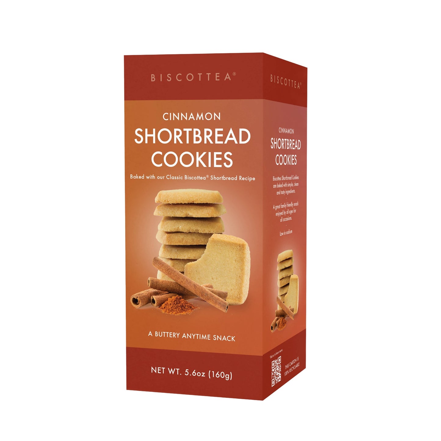 Cinnamon Shortbread | Biscottea Baking Co.