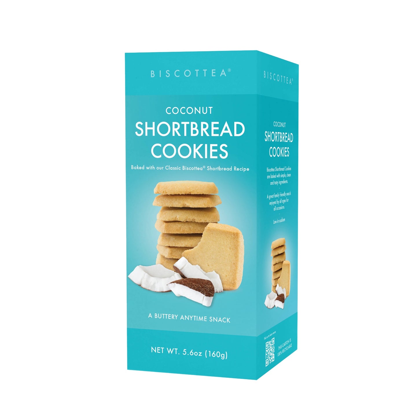 Coconut Shortbread | Biscottea Baking Co.