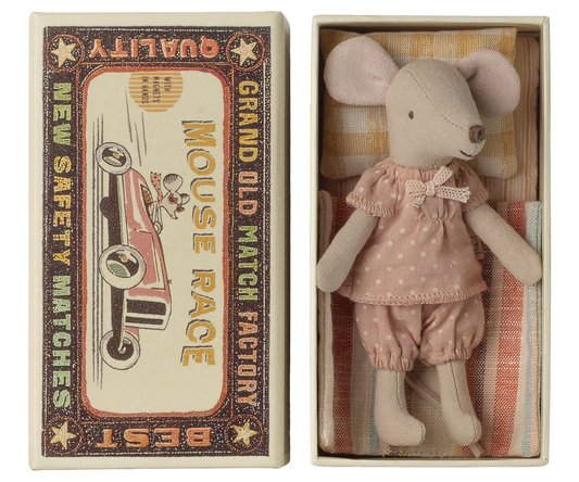 Big Sister Mouse in a Matchbox | Maileg