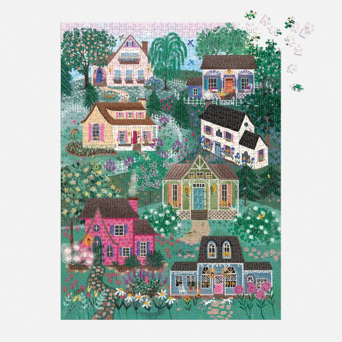 Joy Laforme The Cottage Hills 1000 pc Puzzle | Galison