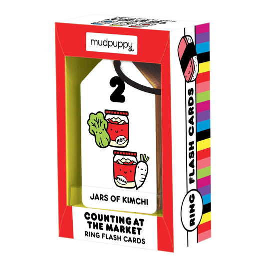 Counting at the Market Ring Flashcards | Chronicle Books
