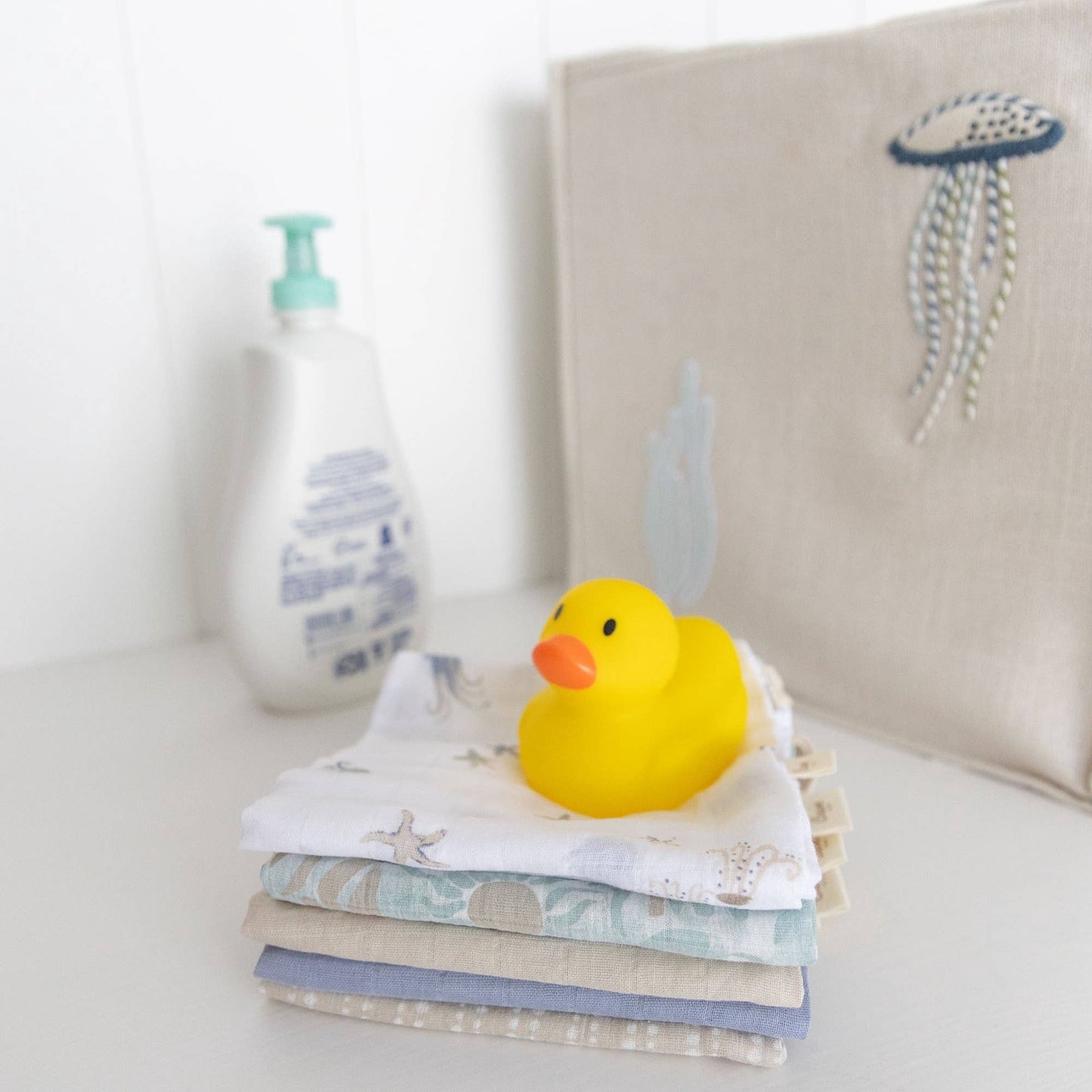 Cove 5-pc. Wash Cloth Set | Crane Baby