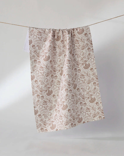 Cozy Flora Tea Towel (Various Colors) | Geometry