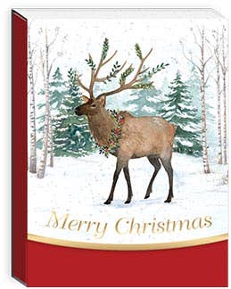 Woodland Elk Pocket Notebook | Punch Studio