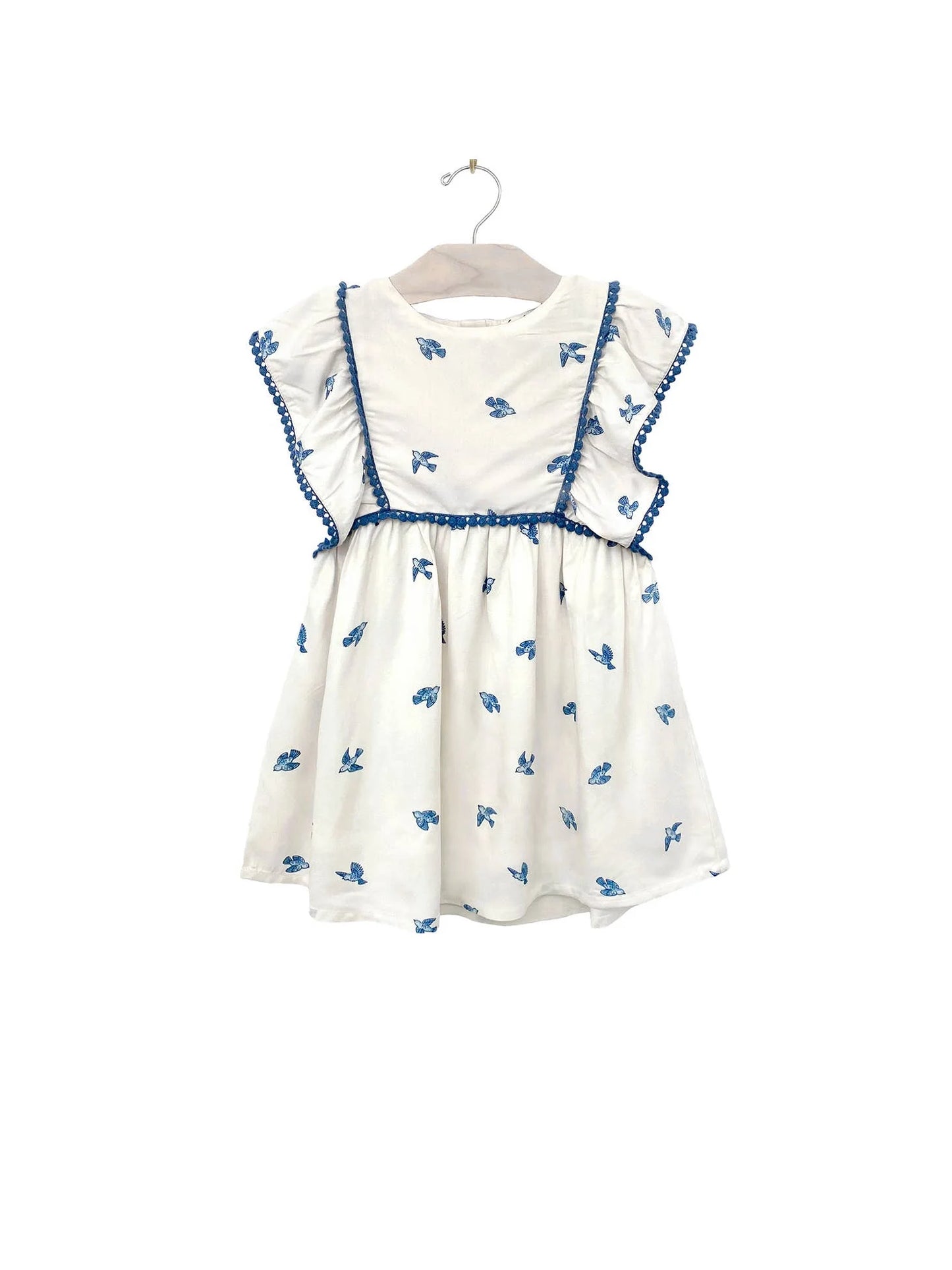 Bluebirds Flutter Dress | City Mouse