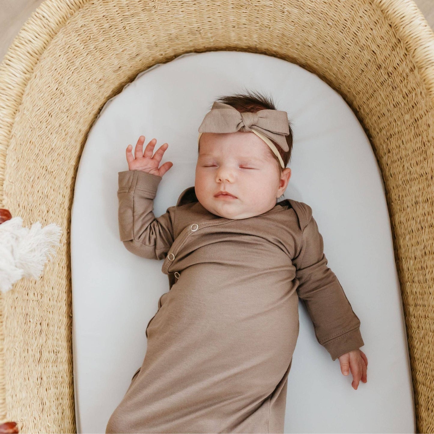 Gobi Classic Baby Bow | Copper Pearl