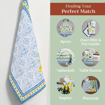 Citrus Kitchen Towels - Set Of 3 | Maison d'Hermine