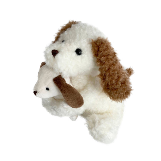 Nafi With Baby Stuffed Dog | Egmont Toys