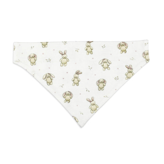 Printed Pet Bandana in Bunny Biscuit | L'ovedbaby