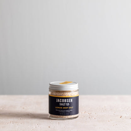 Lemon Zest Salt - Infused Sea Salt | Jacobsen Salt Co.