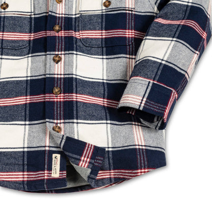Hooded Flannel Shirt Jacket | Hope & Henry