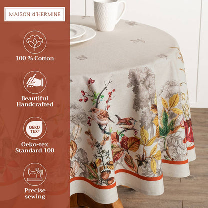 Recolte Cotton Tablecloth (Various Sizes) | Maison d'Hermine