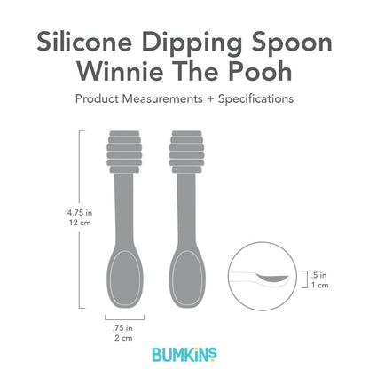 Silicone Dipping Spoons: Winnie the Pooh | Bumkins