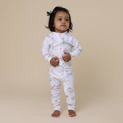 Duck Pond Organic Convertible Romper | Snuggle Hunny