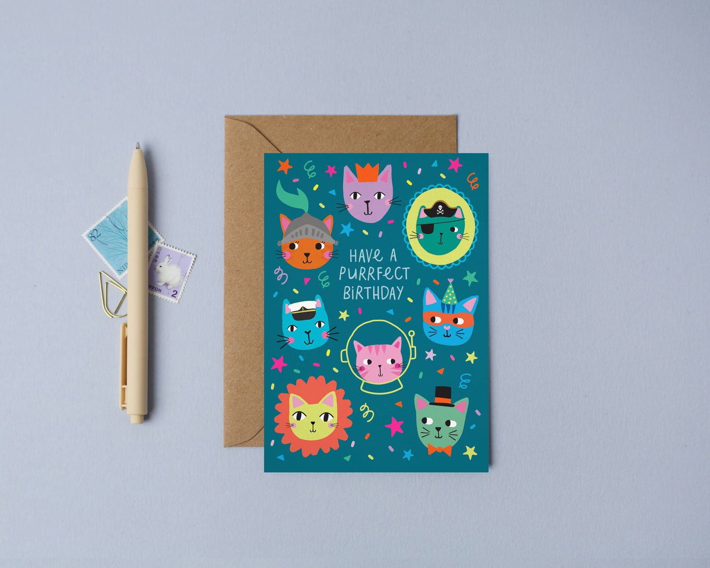 Party Cats Birthday Card | Mifkins