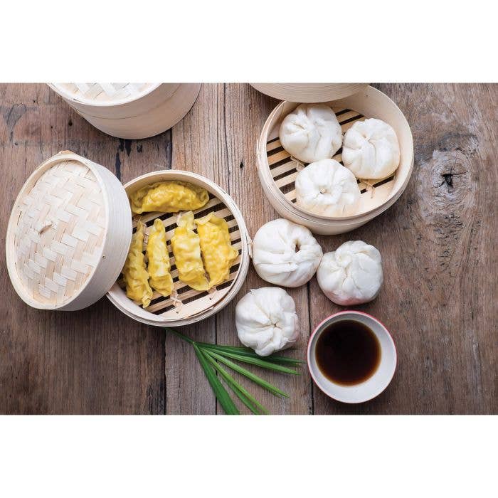 Helen's Asian Kitchen Dim Sum Bamboo Steamer | HIC Kitchen