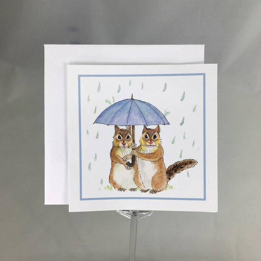 Raindrops Enclosure Card | Woodfield Press