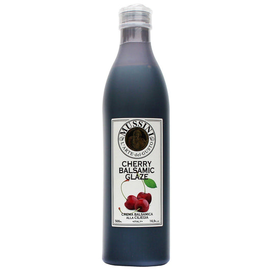Cherry Flavored Balsamic Glaze - 16.9oz (500ml) | Mussini
