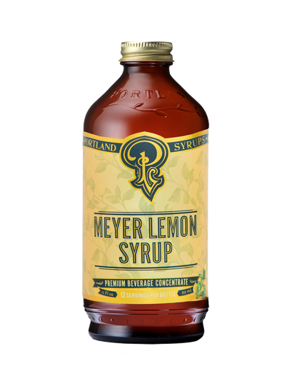 Meyer Lemon Simple Syrup - 12oz | Portland Syrups