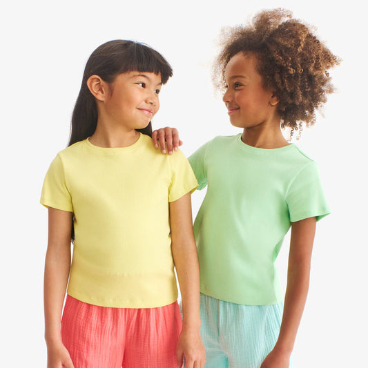 Basic Ribbed Tee | Primary