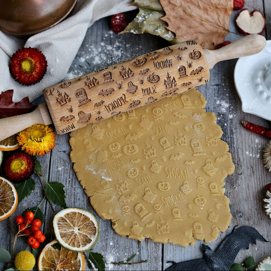 Spooky Halloween Embossing Rolling Pin | Boon Homeware