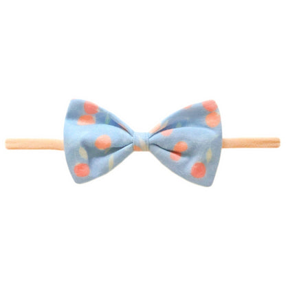 Clementine Bowtie Baby Bow | Copper Pearl