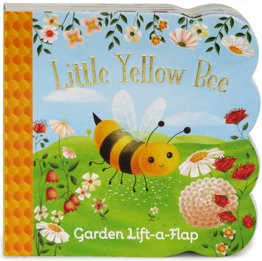 Little Yellow Bee Lift-a-Flap Board Book | Cottage Door Press