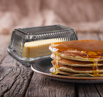 Glass Butter Dish | Port-Style Enterprises