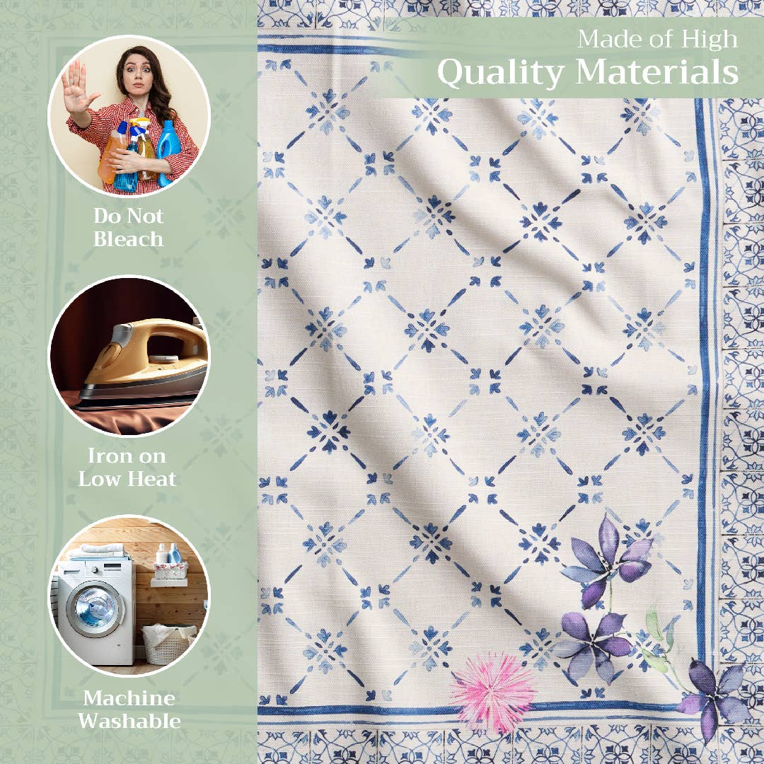 Faience Cloth Napkins - Set Of 4 | Maison d'Hermine