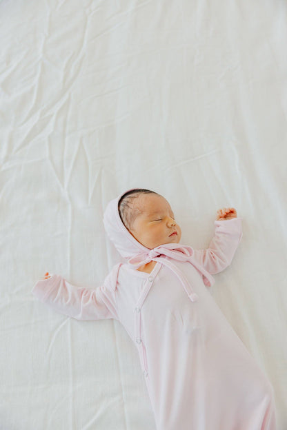 Blossom Newborn Knotted Gown | Copper Pearl