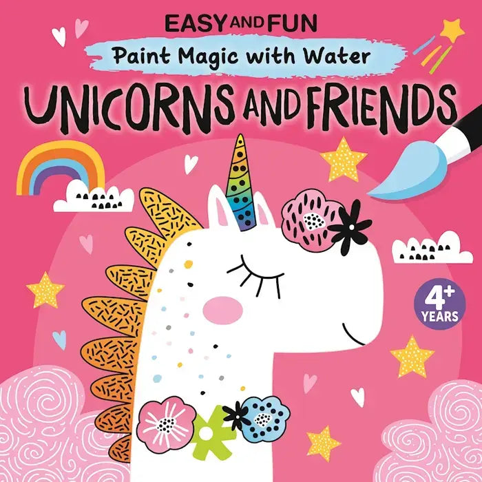Paint Magic with Water: Unicorns and Friends | Happy Fox
