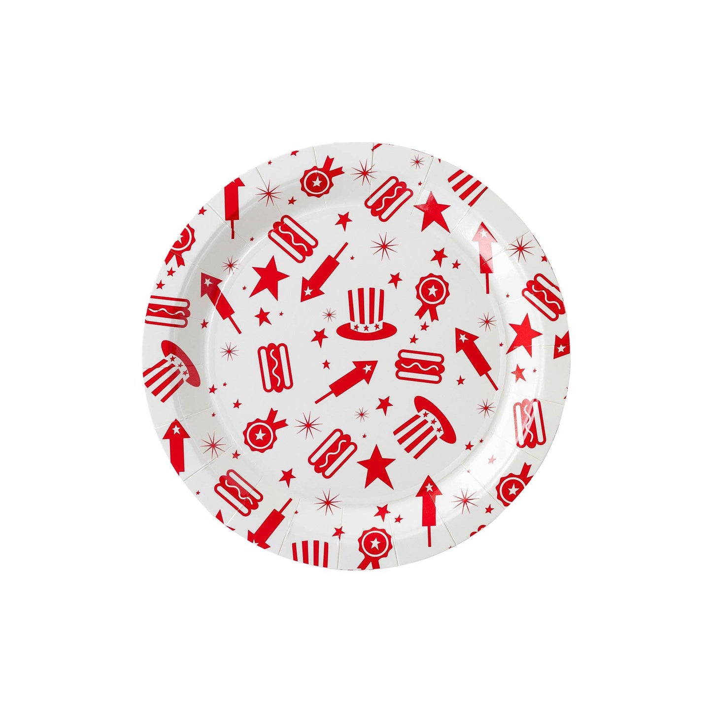 Americana Icon Paper Plate Set | My Mind's Eye