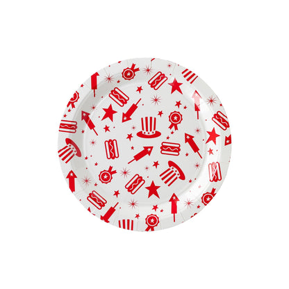 Americana Icon Paper Plate Set | My Mind's Eye