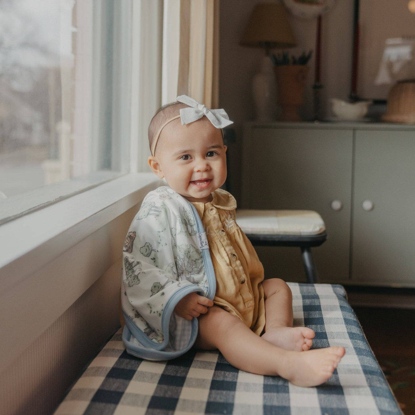 Hundred Acre Wood Three-Layer Security Blanket Set | Copper Pearl