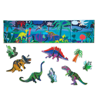 Dino 3D Glow in the Dark Building Set | Eeboo