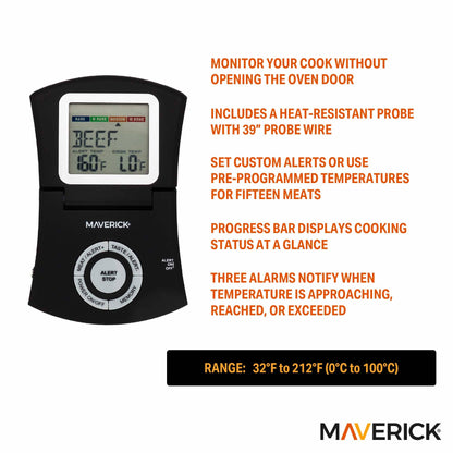 Maverick Compact Digital Roasting Thermometer | Kitchen Supply Brands