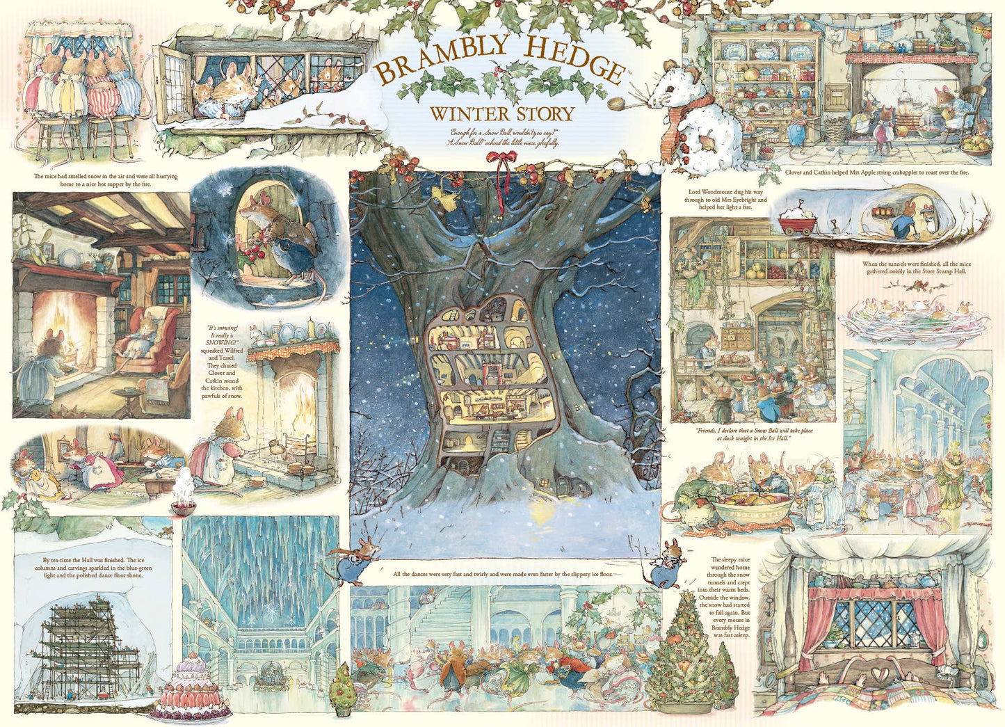 Brambly Hedge Winter Story - 1000pc Puzzle | Cobble Hill Puzzles
