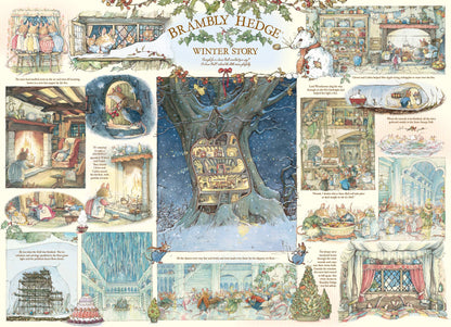 Brambly Hedge Winter Story - 1000pc Puzzle | Cobble Hill Puzzles