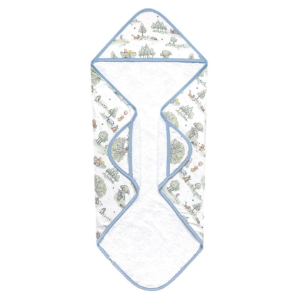 Hundred Acre Wood Premium Baby Knit Hooded Towel | Copper Pill