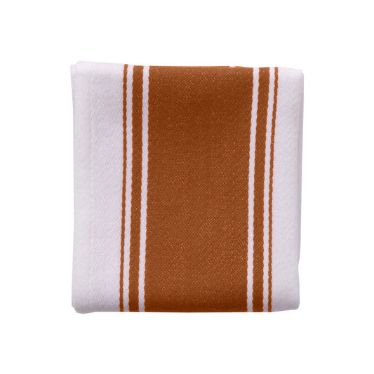 Love Colour Striped Tea Towel - Terracotta | Dexam