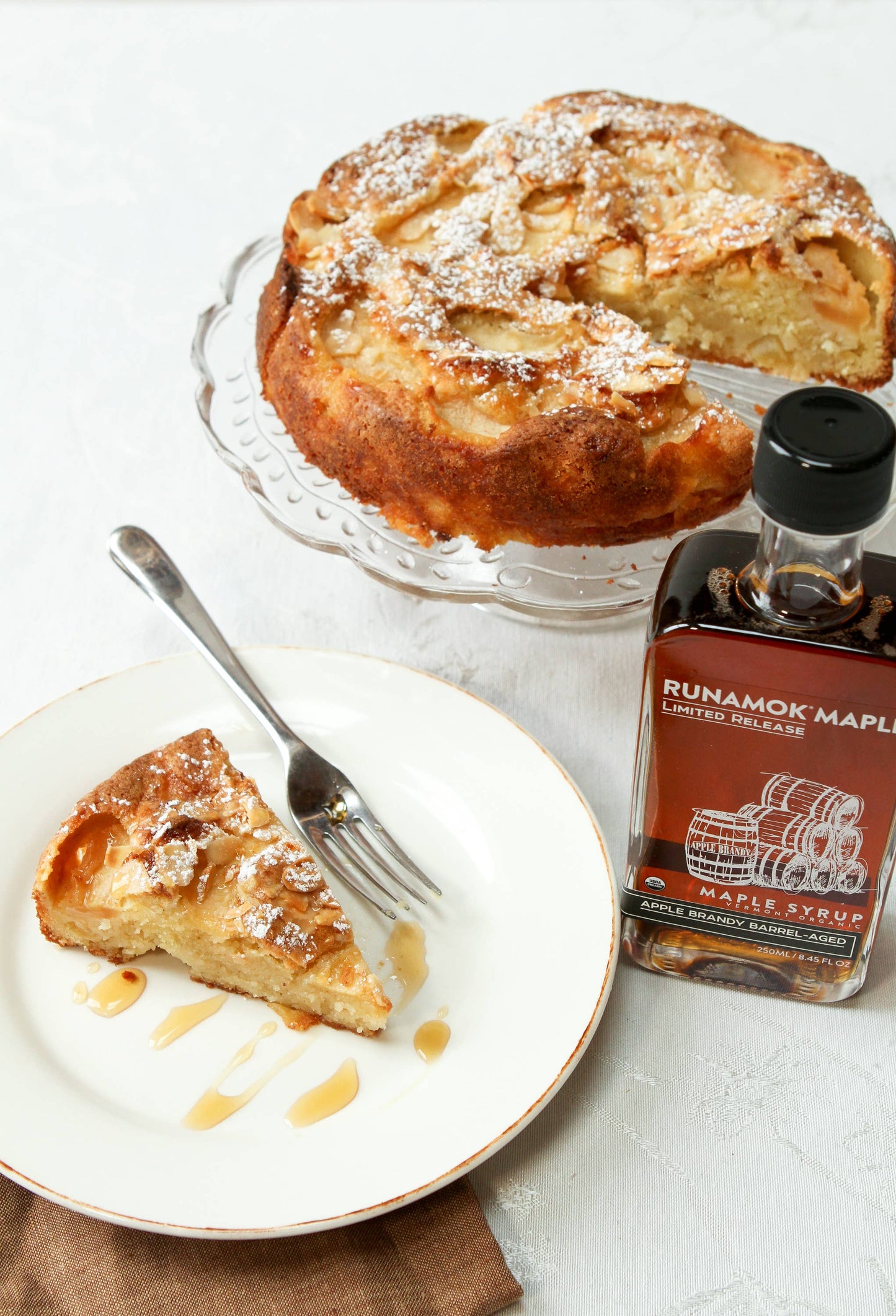 Apple Brandy Barrel-Aged Organic Maple Syrup | Runamok