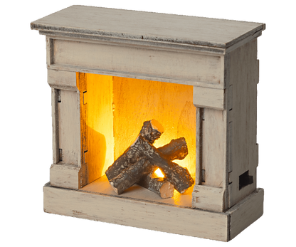 Fireplace (Vintage Blue and Off White) | Maileg