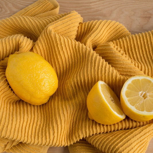 Ripple Honey Turkish Cotton Tea Towel | Danica
