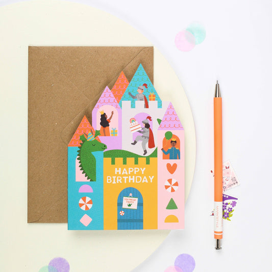 Castle Birthday Card | Mifkins