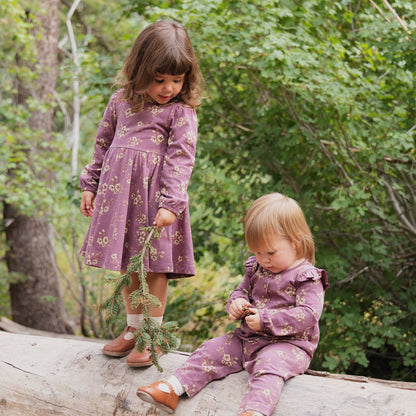 Orchid Blooms Flutter Romper | City Mouse Studio