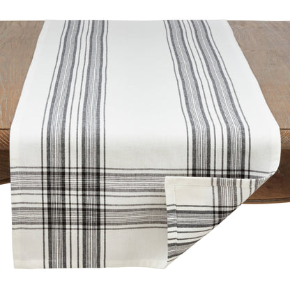 Plaid Table Runner | Saro Lifestyle